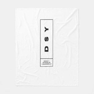 DSY LOGO ONE FLEECE BLANKET
