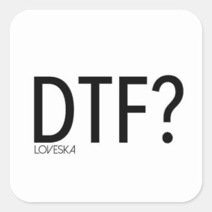 DTF sticker