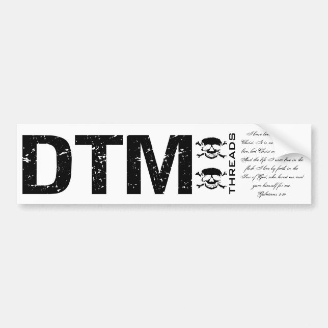 DTM Sticker 3 (Front)