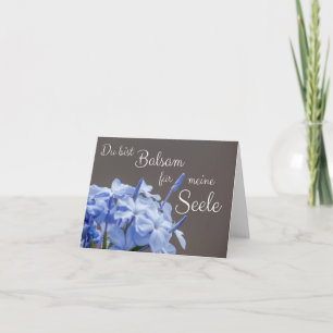 Du bist Balsam für meine Seele! Card