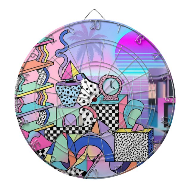 Du Pasquier Geometrics Revisited Dartboard (Front)
