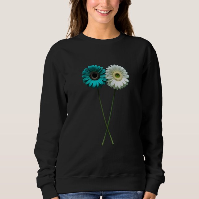 Dual Bloom Silent Balance Paired Petals Two in Sti Sweatshirt (Front)