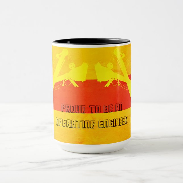 DUAL CABLE SHOVEL OPERATING ENGINEER SOUTHWEST MUG (Center)