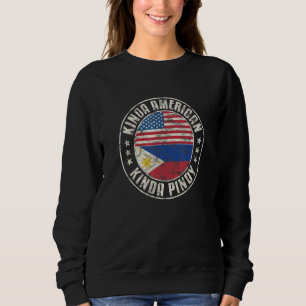 Dual Citizenship American Filipino Philippines Usa Sweatshirt