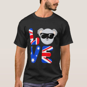 Dual Citizenship Australia Koala American Citizen T-Shirt