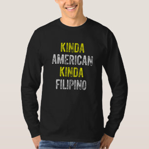 Dual Citizenship Filipino American Citizen Pride P T-Shirt