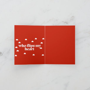 Dual Design Valentine Special Thank You Card