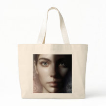 Dual Essence Portrait Tote Bag