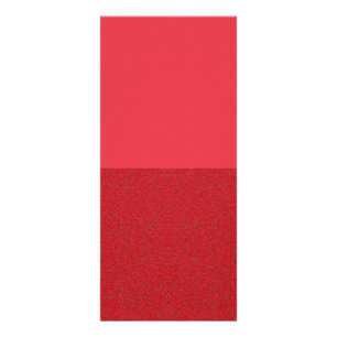 Dual Finish 4″×9″ Red Rack Card (Glitter Bottom)