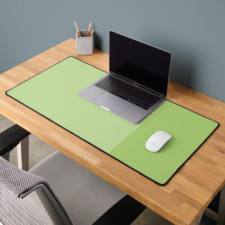 Dual Green Modern with Mouse and Keyboard Section Desk Mat