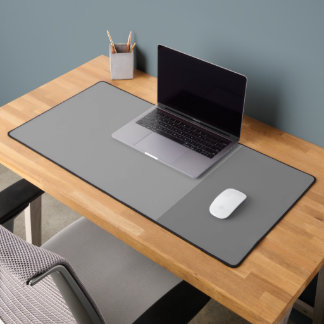 Dual Grey Modern with Separate Mouse and Keyboard Desk Mat