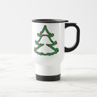Dual Holiday Tree Travel Mug