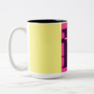 Dual Hue Elegance: Two-Tone Marvel Mug" Two-Tone Coffee Mug
