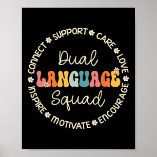 Dual Language Squad Appreciation Week Back To Scho Poster
