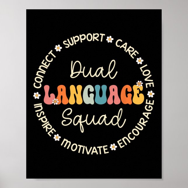 Dual Language Squad Appreciation Week Back to Scho Poster (Front)