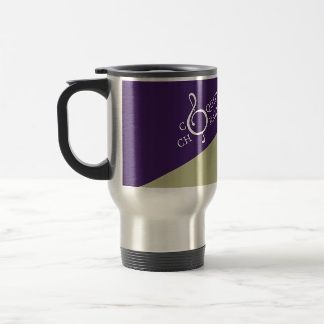 Dual Logo Travel Mug (Left)