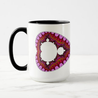 Dual Mandelbrot Heart Mug