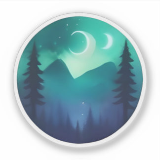 Dual Moons Over Mystic Pines