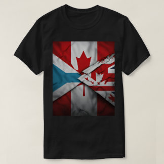 "Dual Passions: Canada & Fiji Rugby" T-Shirt