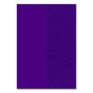 Dual Purple Glitter Table Card – Customisable