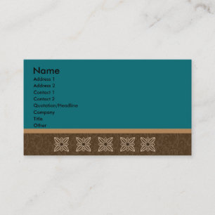 Dual Sided Professional Business Card