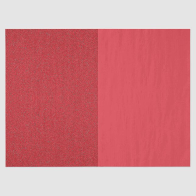 Dual-Texture Tomato Red Tissue Paper – Customise (Front)