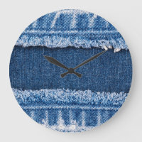 Dual-Tone Bleached Denim Fabric Frame