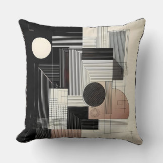 Dual‑Tone Geometry Cushion