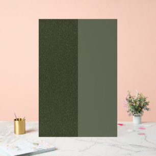 Dual-Tone Moss Green Noise Acrylic Sign (Custom)