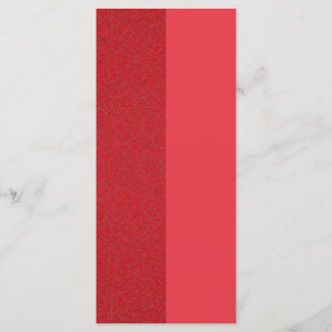 Dual-Tone Tomato Red Noise Flat Menu – Customise