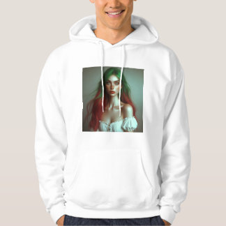 Dual-Toned Elegance Hoodie