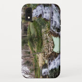 Dual Waterfalls Over Rocks Short Case-Mate iPhone Case (Back)