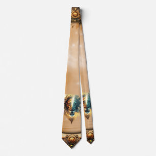 Duality of Strength, The Lion and the Woman. Tie
