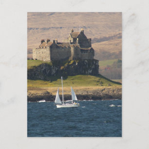 Duart Castle Scotland Postcard