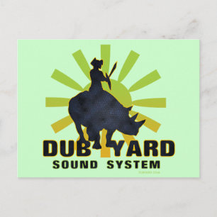 Dub Yard Sound System Postcard