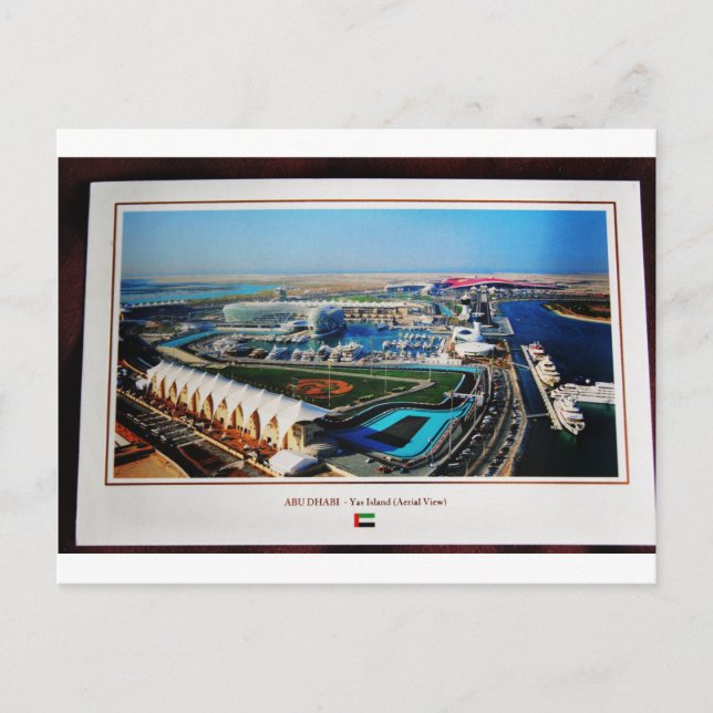 DUBAI AERIAL VIEWS POSTCARD (Front)
