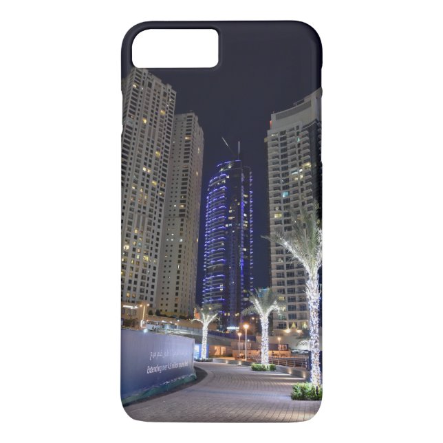 Dubai architecture at night Case-Mate iPhone case (Back)