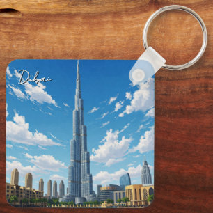 Dubai Burj Al Arab UAE Travel Key Ring