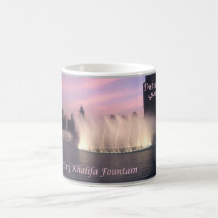 Dubai - Burj Khalifa Fountain Coffee Mug