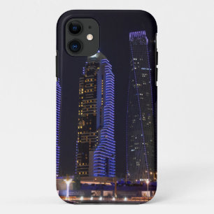 Dubai Cayan Tower at night iPhone 11 Case