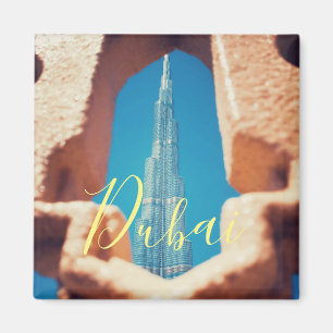 Dubai City Skyscraper Landscape Magnet
