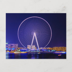 Dubai Ferris Wheel Postcard