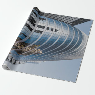 Dubai glass skyscraper wrapping paper
