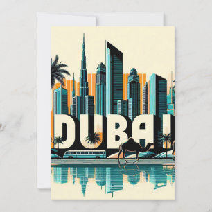 Dubai Holiday Card