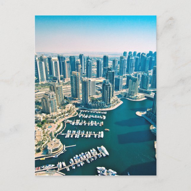 Dubai Marina Postcard (Front)