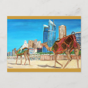 Dubai Marina Postcard