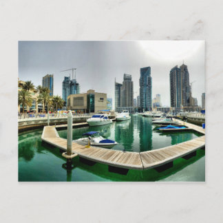 Dubai Marina Postcard