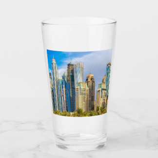 Dubai modern skyscrapers Corniche Glass