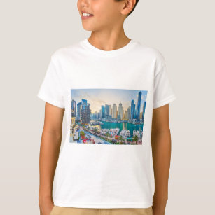 Dubai modern skyscrapers Corniche T-Shirt
