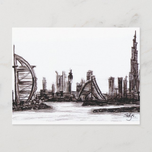 dubai postcard (Front)